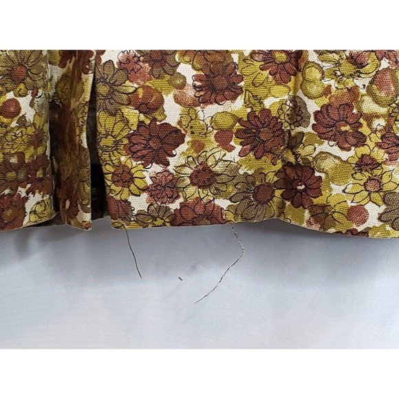 Vintage Penneys Toddlertime Coat Brown Floral - Picture 3 of 7